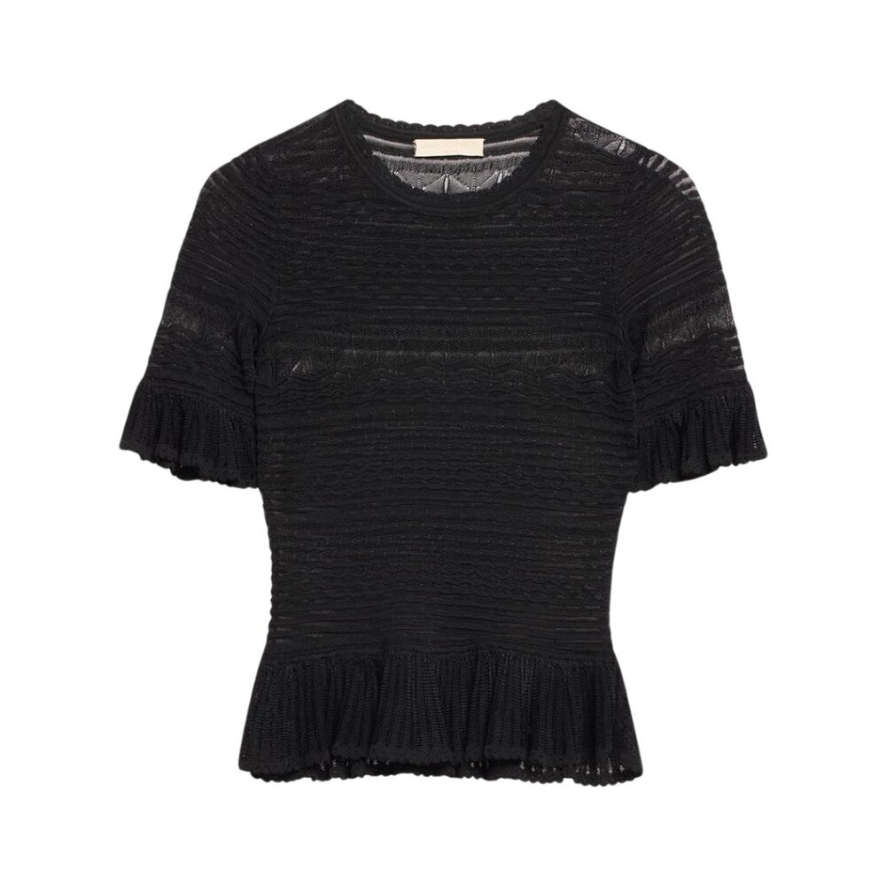 Ulla Johnson Flora Top in Noir